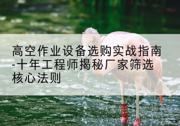 牙克石剪叉式升降机厂家-高空作业设备选购实战指南-十年工程师揭秘厂家筛选核心法则